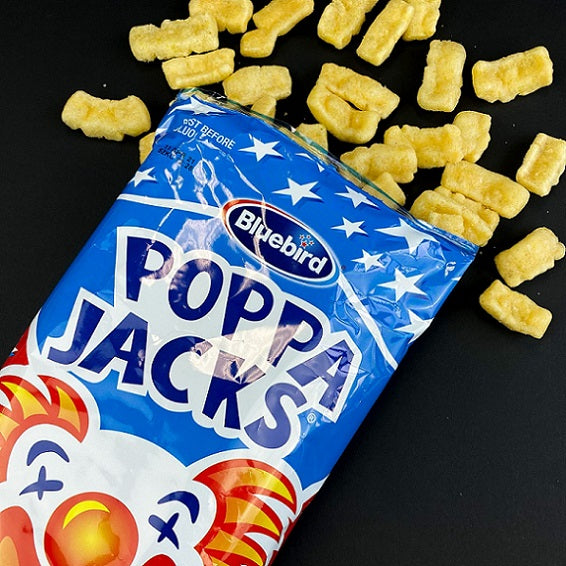 New Zealand Bluebird Poppa Jacks Original Flavoured Wheat Snacks Chips ...