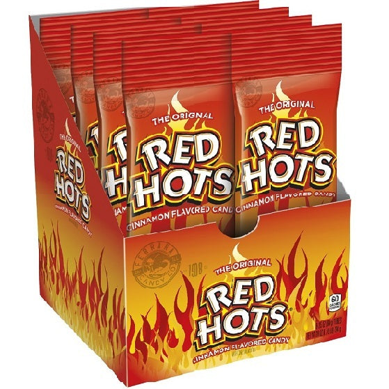 Ferrarra Redhots Cinnamon Flavoured Chewy Candy 99g