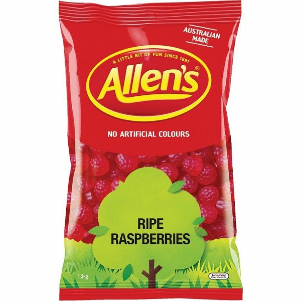 Allens Raspberries 1.3kg
