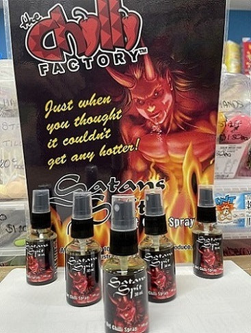 The Chilli Factory Satan's Satans Spit Chilli Spray 30ml