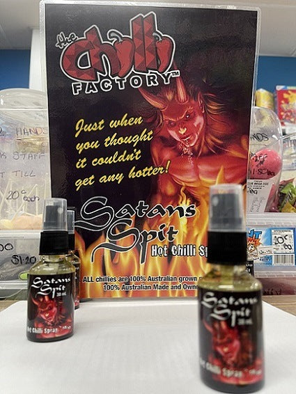 The Chilli Factory Satan's Satans Spit Chilli Spray 30ml