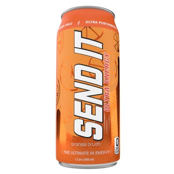 Send It Energy Drink Orange Crush Zero Sugar RTD 500ml