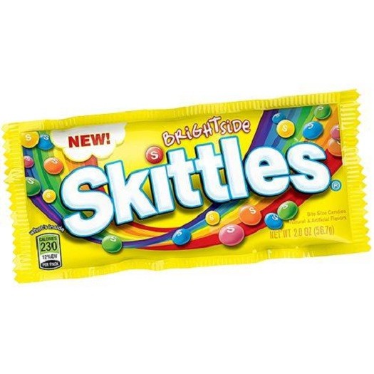 Skittles USA Bright Side Summertime Fruit Candy Chewy Candy 56.7g