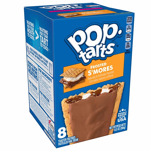 Pop Tarts Frosted S'mores Flavoured 8pkt 384g Pastry Toaster Treat Breakfast