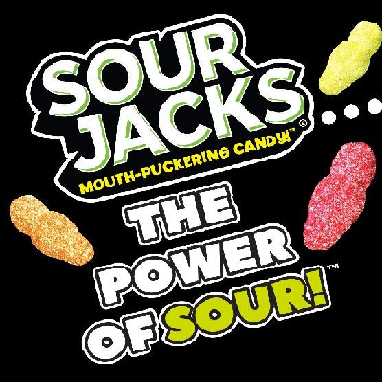 Sour Jacks Sour Chewy Gummy Gummi Candy Gluten Free 99g BBD: 1/07/23