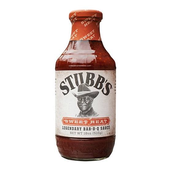 Stubbs Sweet Heat BBQ Sauce 510g