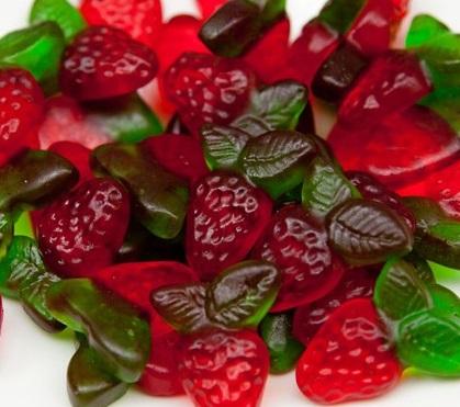 Trolli Gummy Gummi Strawberry Leaf Gluten Free 150g bag