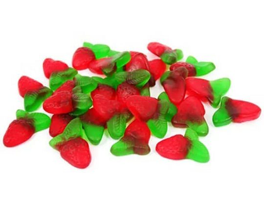 Trolli Gummy Gummi Strawberry Leaf Gluten Free 100g bag