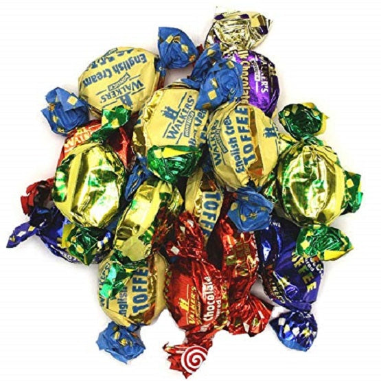 Walkers English Assorted Toffees and Eclairs 150g