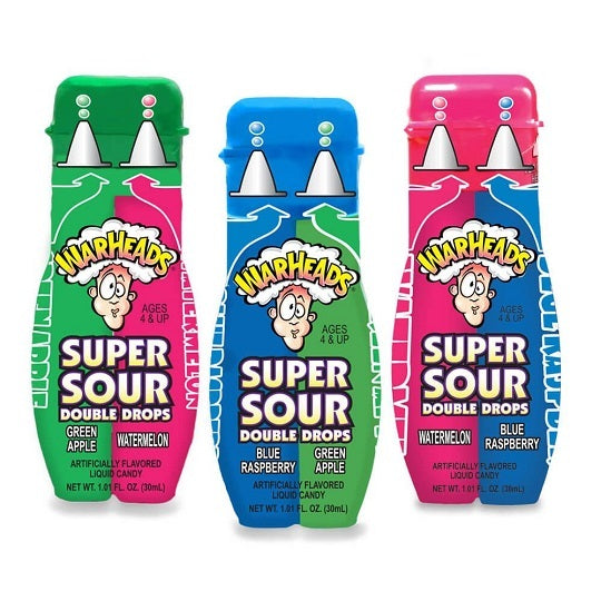 WarHeads War Heads Super Sour 2 in 1 Double Drops 30ml
