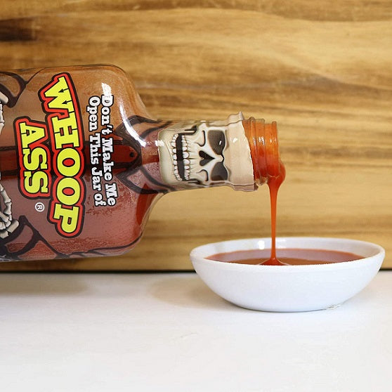 Whoop Ass Ghost Pepper Hot Sauce 165ml