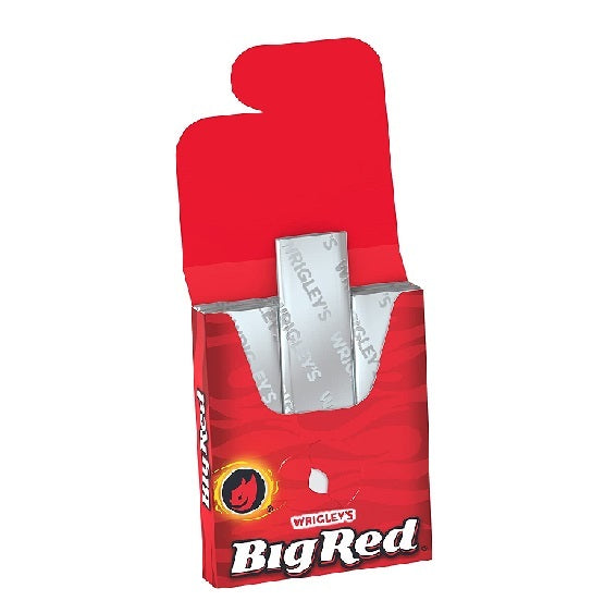 Wrigley’s Wrigleys Big Red Cinnamon Chewing Gum 15 Pieces Per Pack 40.5g