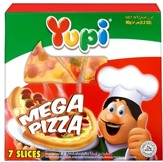 Yupi Gummy Gummi Mega Pizza 90g